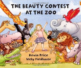 Children's book The Beauty Contest at the Zoo book cover image